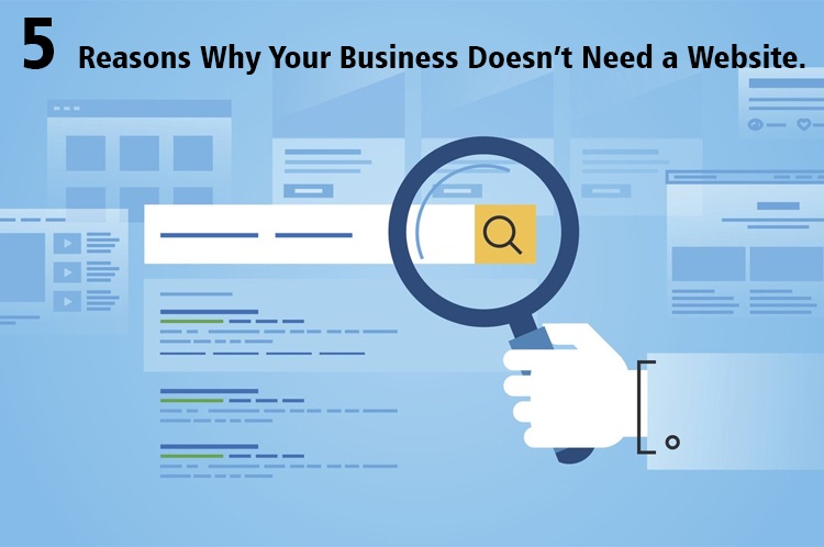 doesn't need website