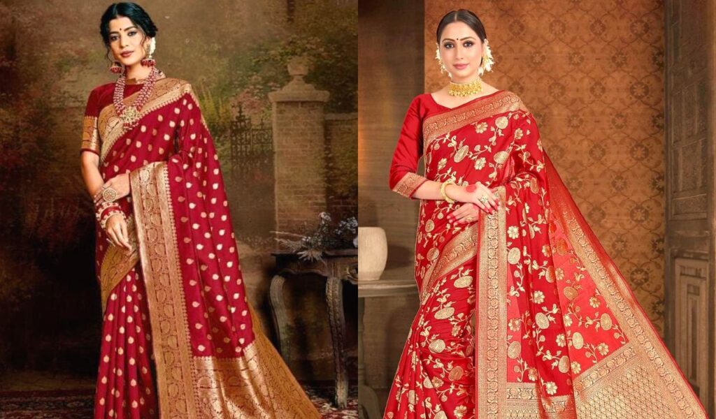 Red Saree Tips