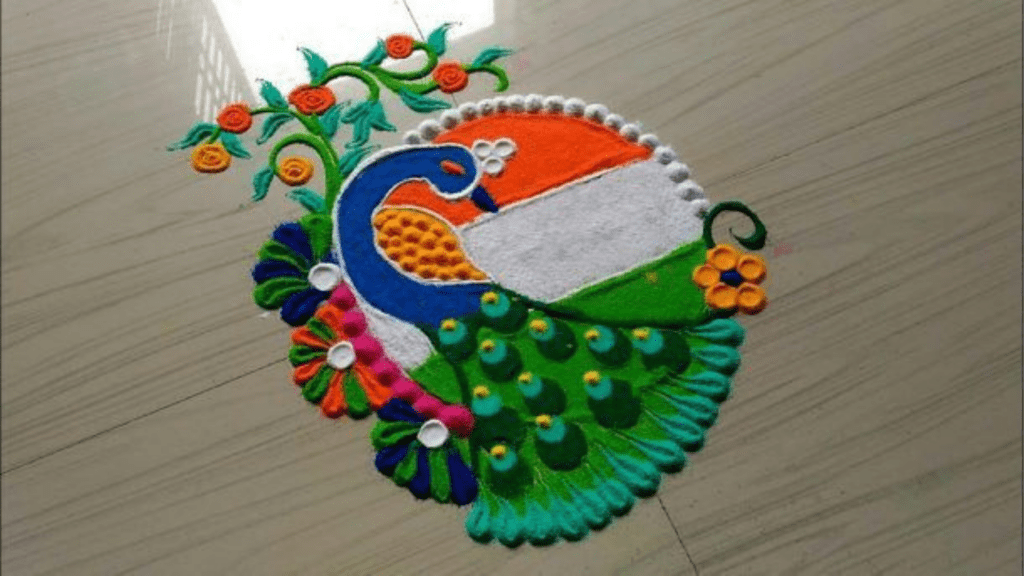 Republic Day Rangoli