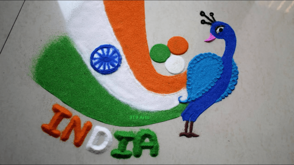 Republic Day Rangoli