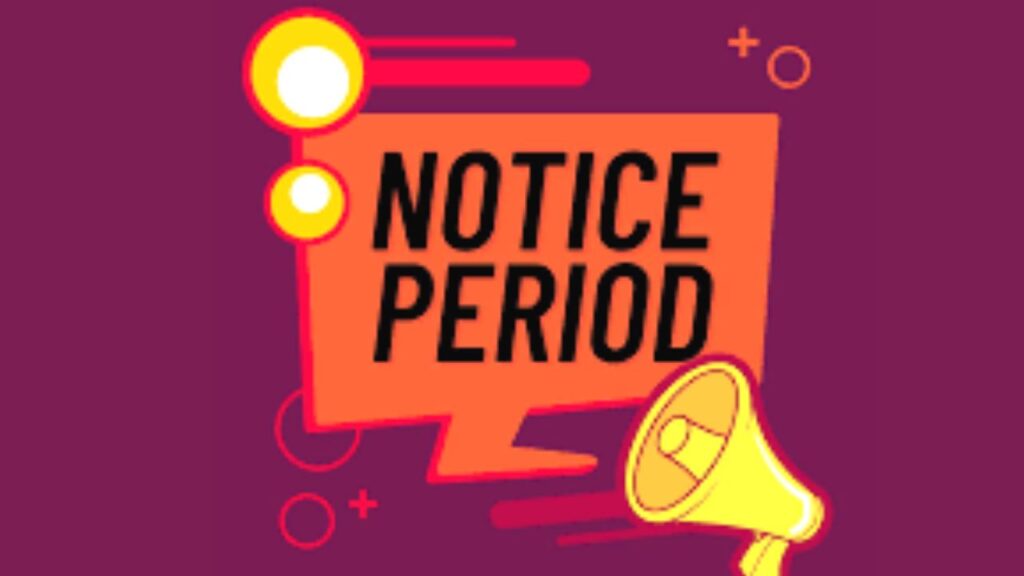 Notice Period Rules(Image source-Google)