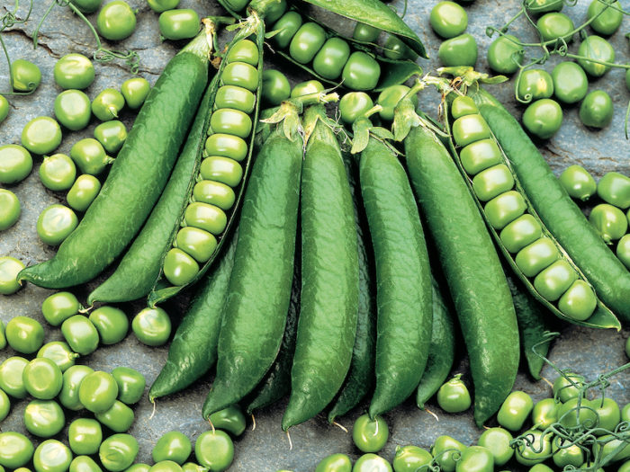 Pea peel