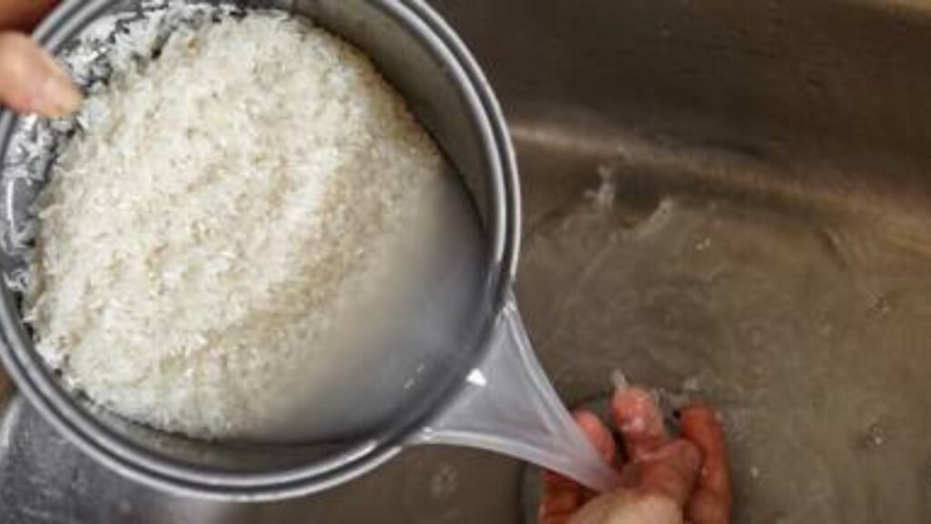 Rice water benefits