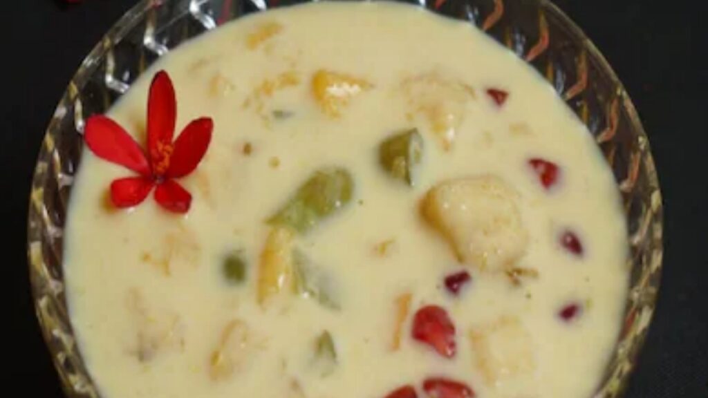 Banana custard