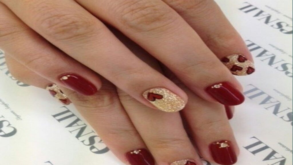 Nailpaint Designs For bride