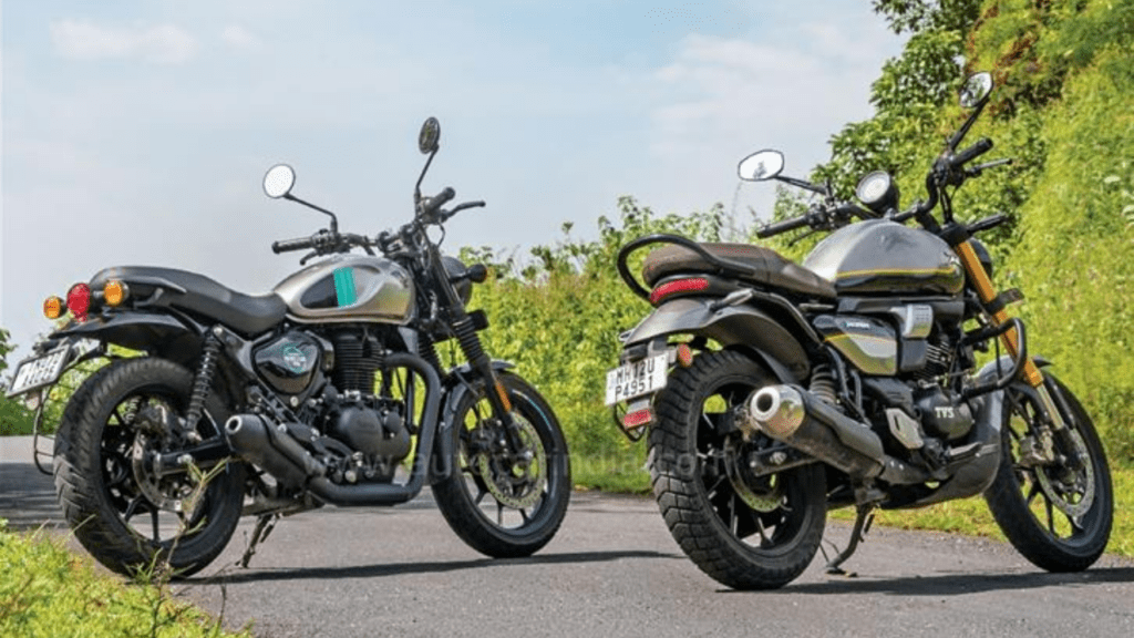 Royal Enfield Hunter 350 Vs TVS Ronin