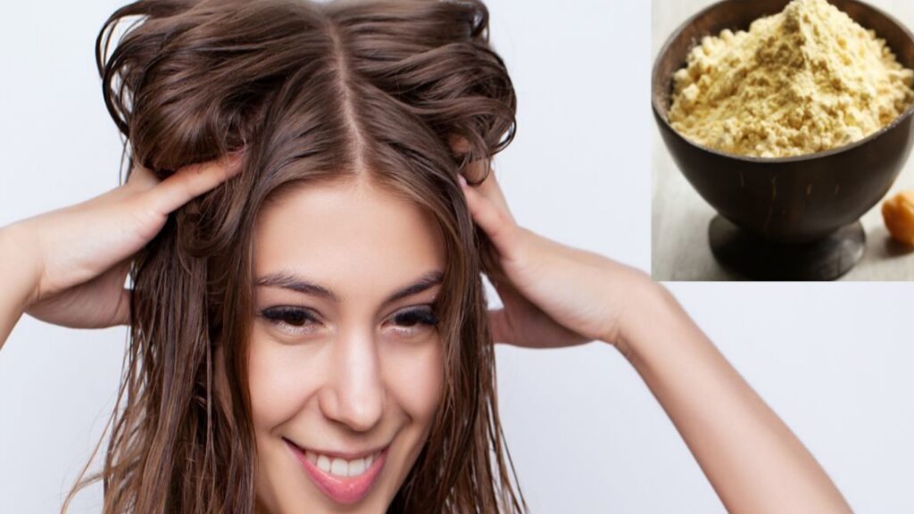 Gram Flour Hairmask