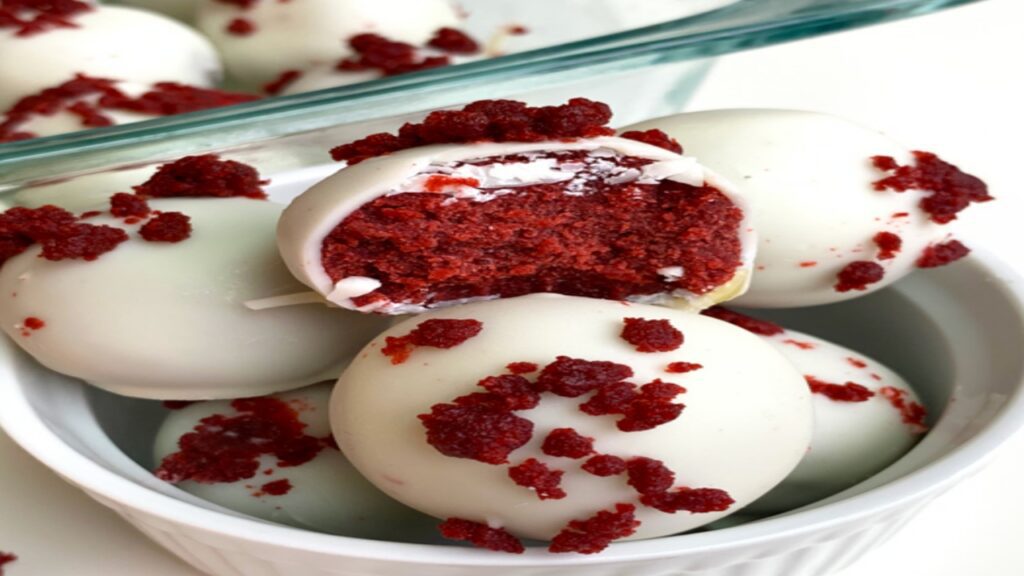 Red velvet balls recipe