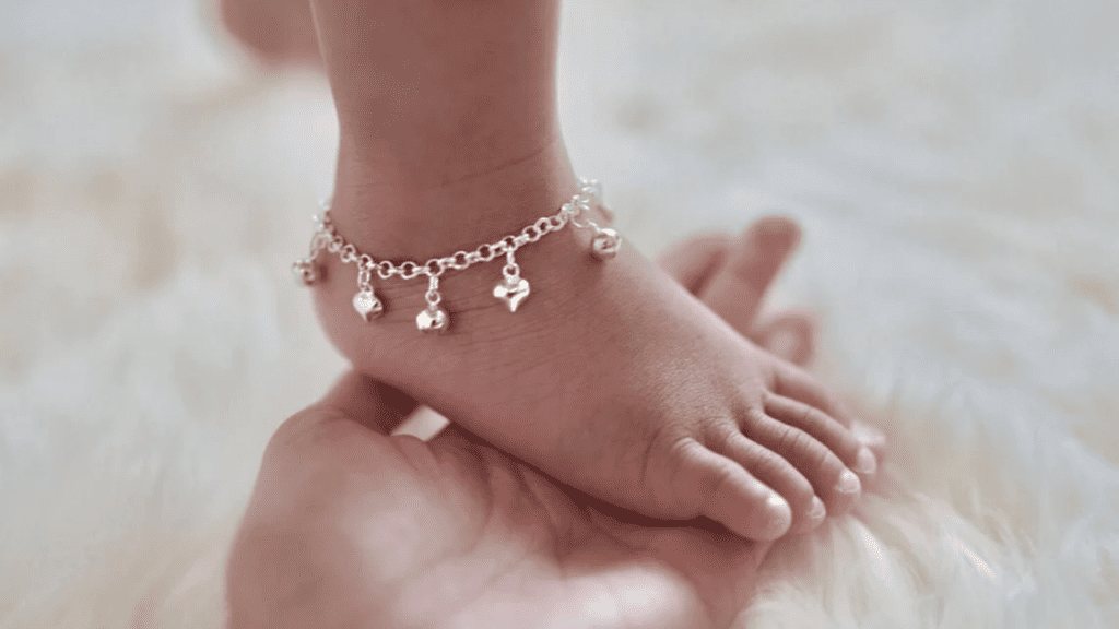 Baby Silver Payal