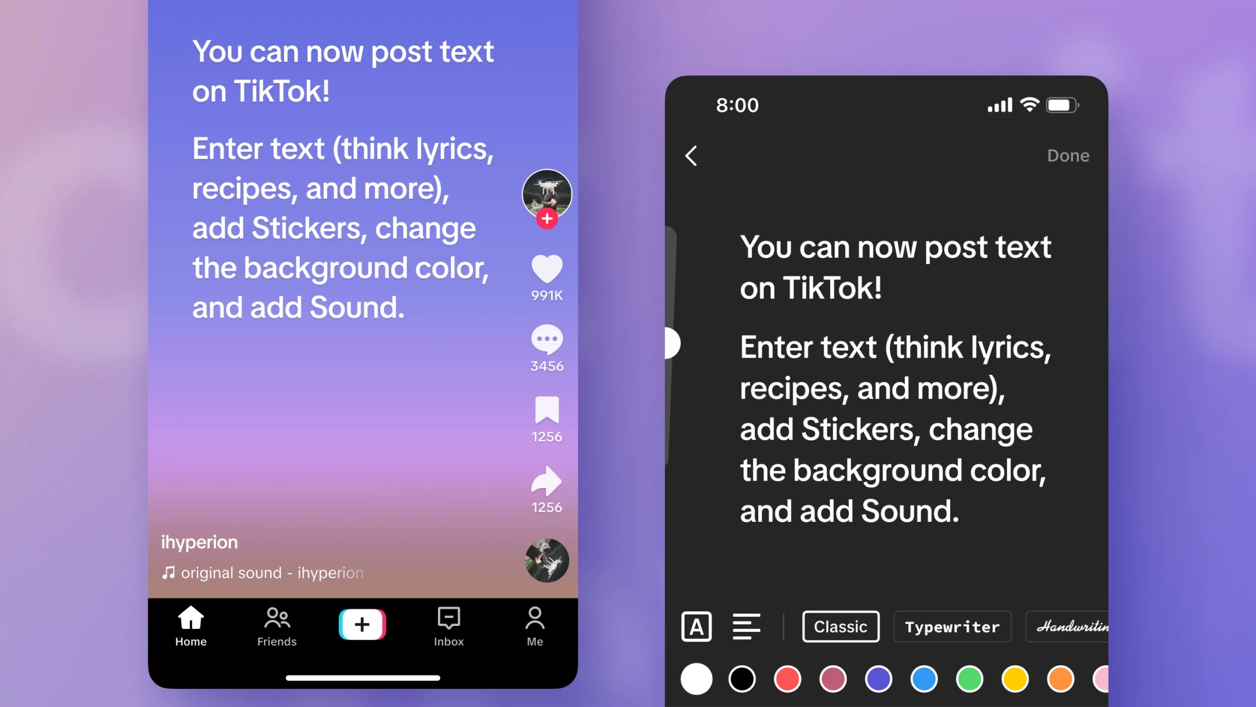 Tiktok text posts TikTok’s New Feature: Text-Only Posts