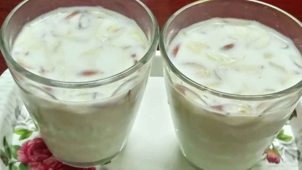 Milk Sharbat Recipe