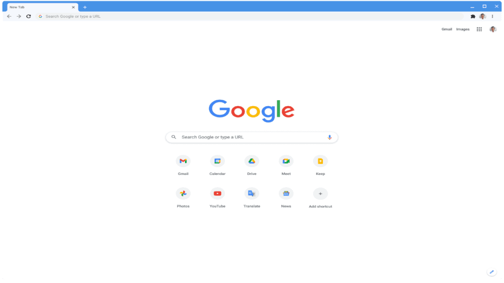 Chrome Page