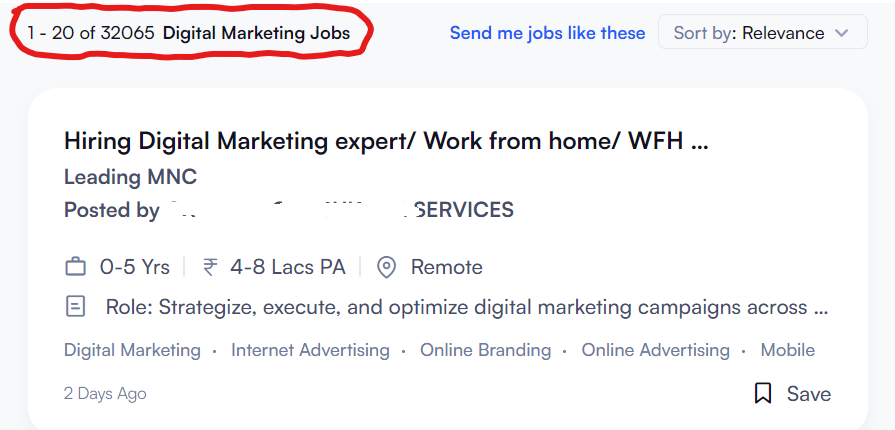 digital marketing jobs