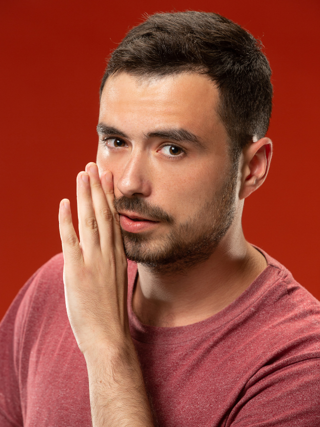 Man whispering into ears- thing that no one tells you after 12th