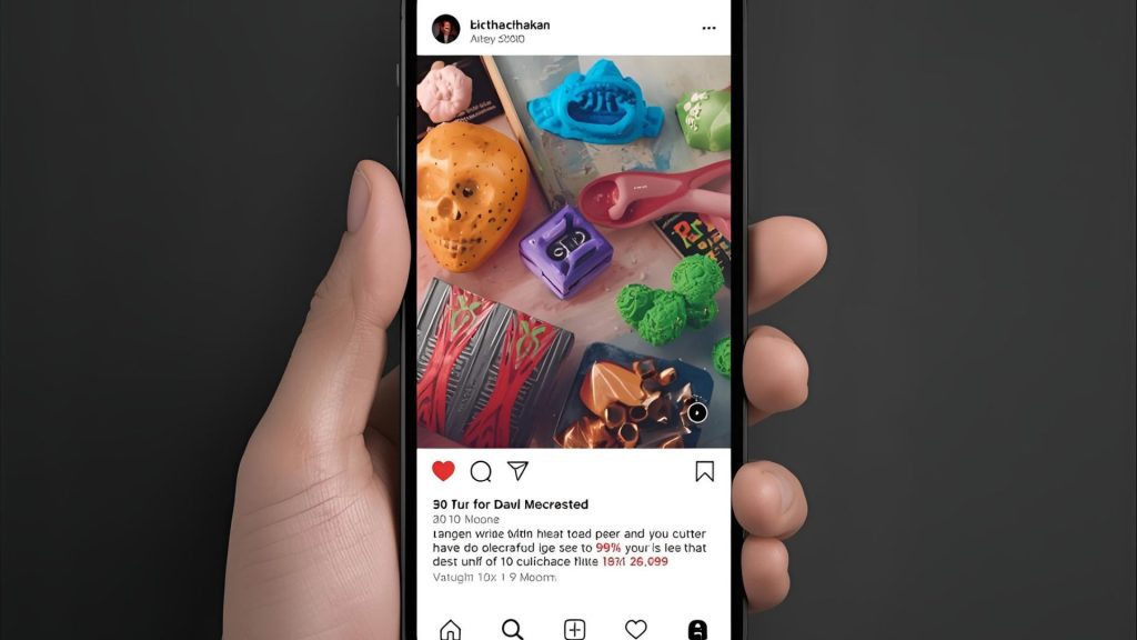 Example of student project shared as a LinkedIn and Instagram post